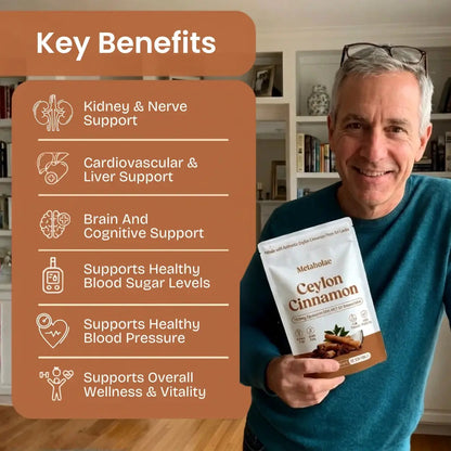 Cannella di Ceylon (equivalente a 7200 mg) con olio MCT